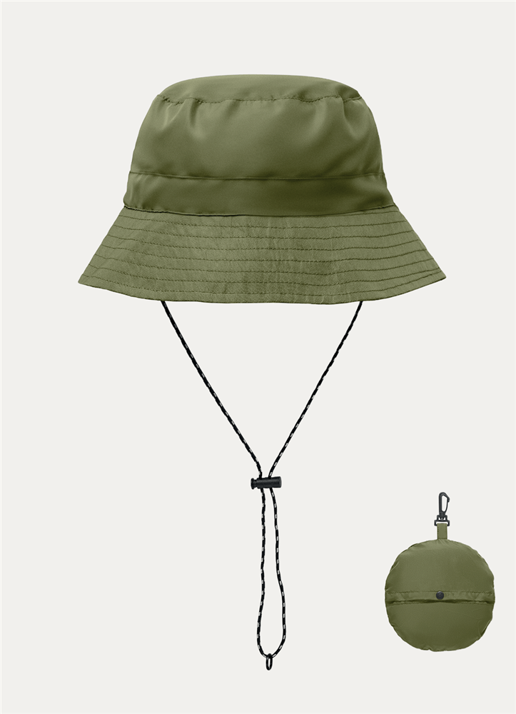 Packable Bucket Hat_ARMY GREEN_DETAILEDIMAGE_back_2