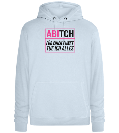 Tue Ich Alles Design - Premium unisex hoodie_CREAMY BLUE_front