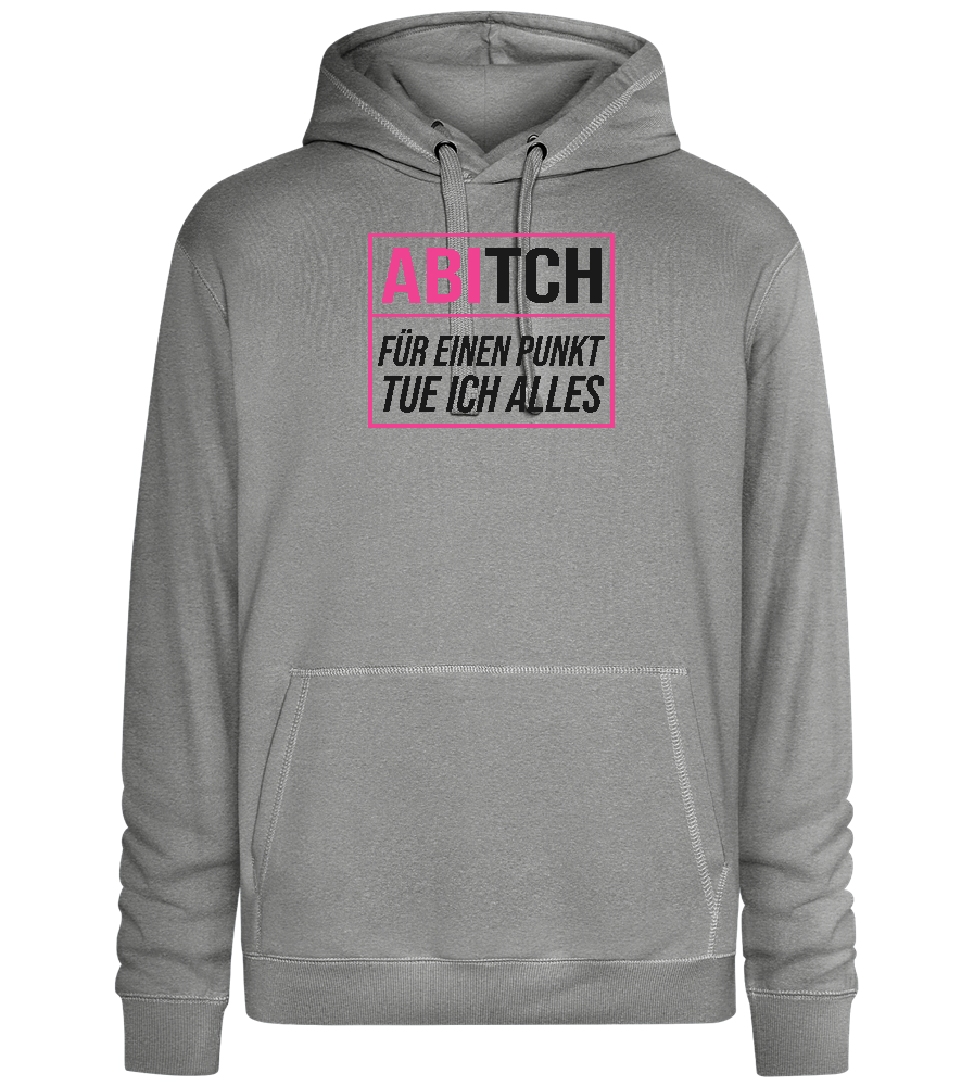 Tue Ich Alles Design - Premium unisex hoodie_ORION GREY II_front