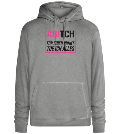 Tue Ich Alles Design - Premium unisex hoodie_ORION GREY II_front