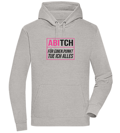 Tue Ich Alles Design - Premium unisex hoodie_ORION GREY II_front