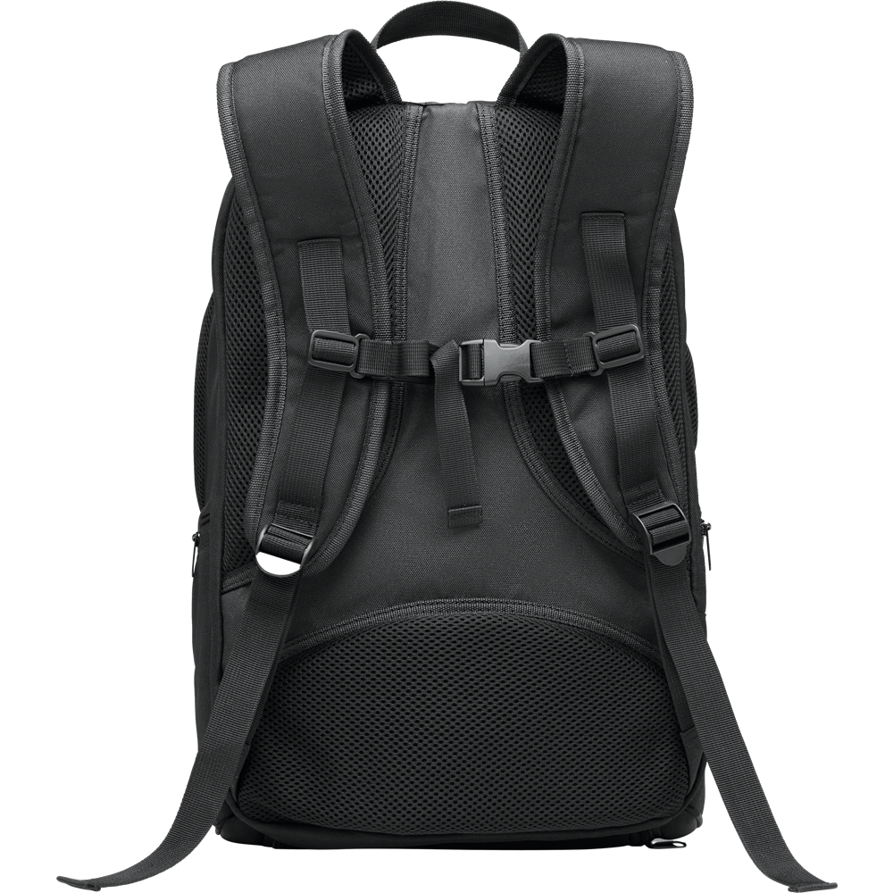 600D RPET Sports Rucksack_BLACK_DETAILEDIMAGE_front_4