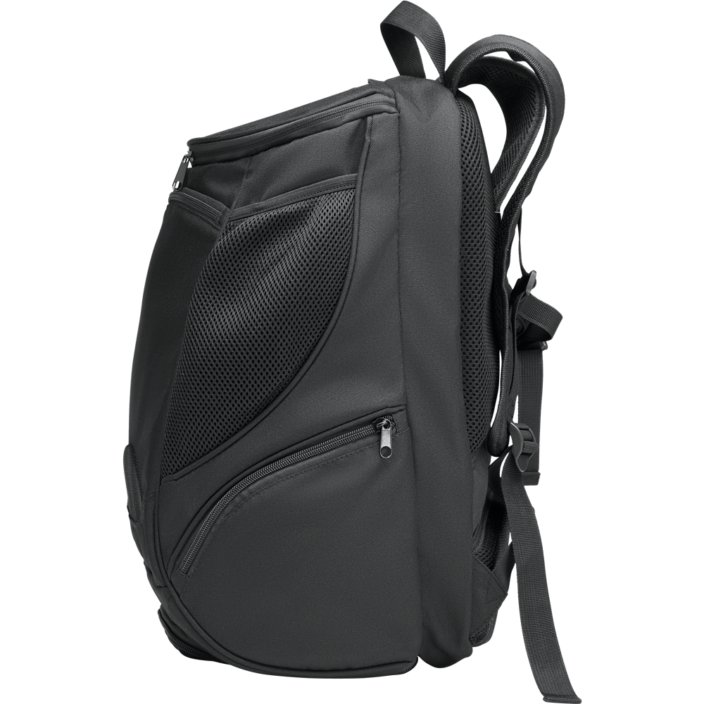 600D RPET Sports Rucksack_BLACK_DETAILEDIMAGE_front_6