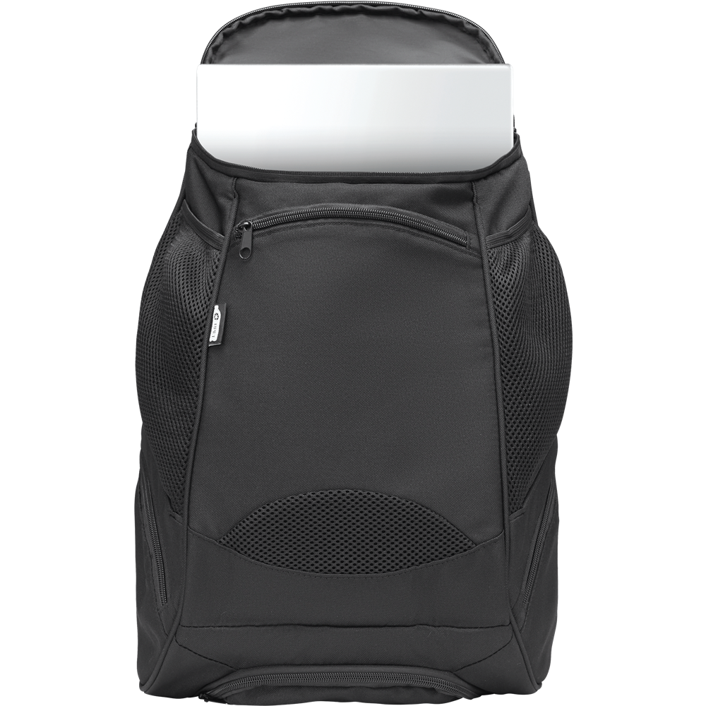 600D RPET Sports Rucksack_BLACK_DETAILEDIMAGE_front_2