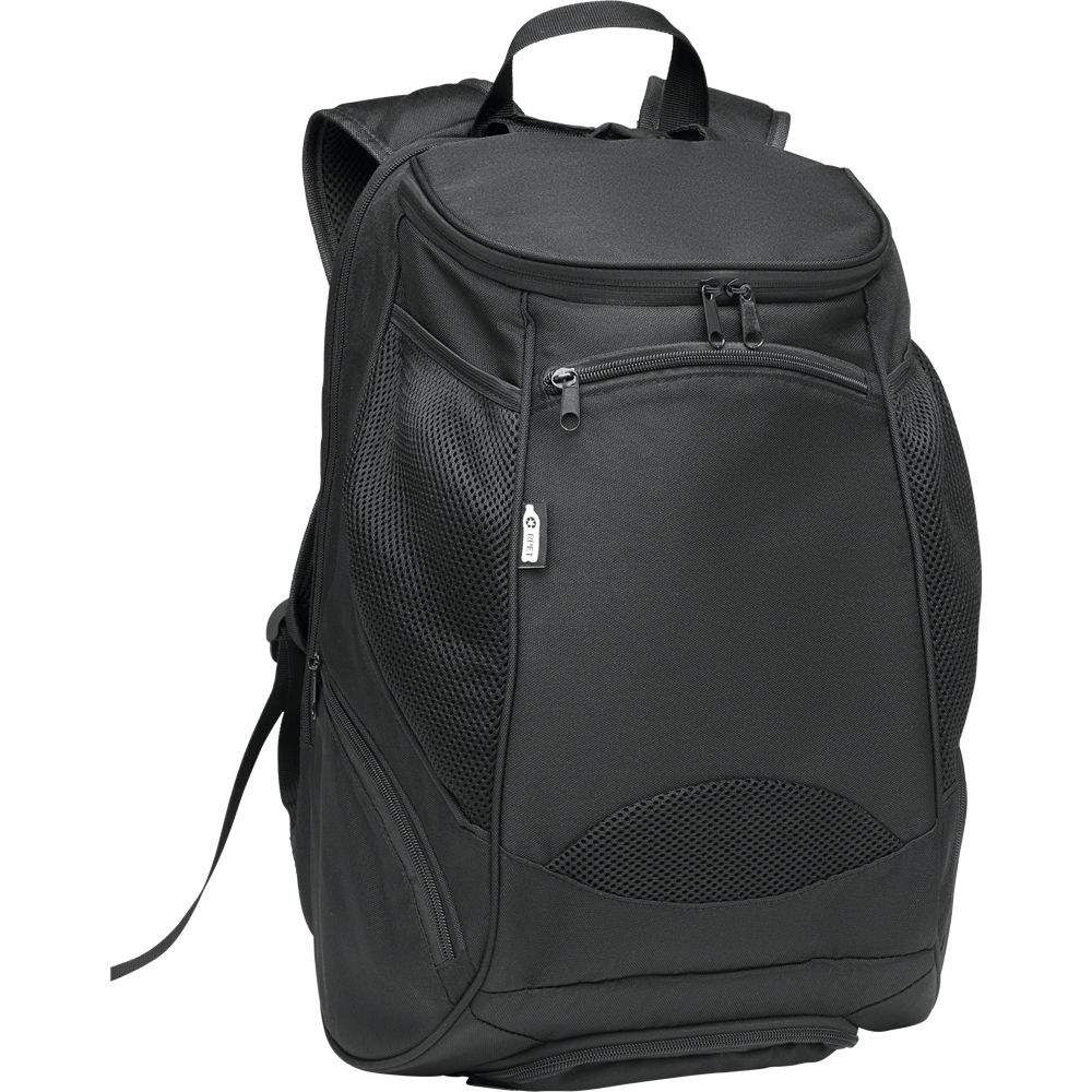600D RPET Sports Rucksack_BLACK_DETAILEDIMAGE_front_1