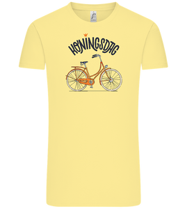 Koningsdag Oranje Fiets Design - Comfort Unisex T-Shirt