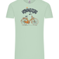 Koningsdag Oranje Fiets Design - Comfort Unisex T-Shirt_ICE GREEN_front