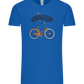 Koningsdag Oranje Fiets Design - Comfort Unisex T-Shirt_ROYAL_front
