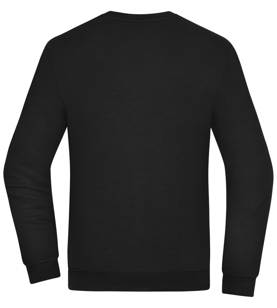 The Help Design - Comfort Essential Unisex Sweater_BLACK_back