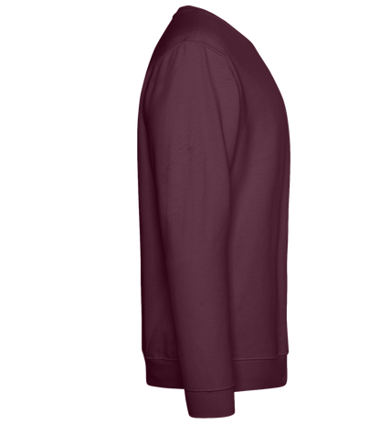 The Help Design - Comfort Essential Unisex Sweater_BORDEAUX_right