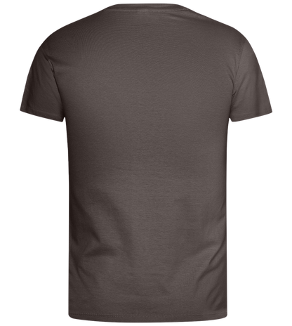 Simulation Theory 3D Design - Basic men's t-shirt_DARK GRAY_back