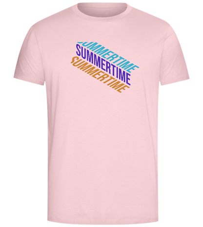 Summertime Design - Comfort Unisex T-Shirt_CANDY PINK_front