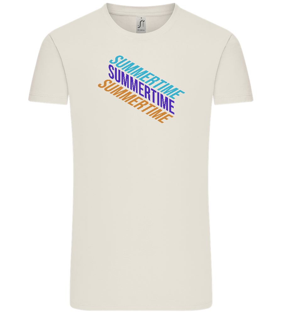 Summertime Design - Comfort Unisex T-Shirt_ECRU_front