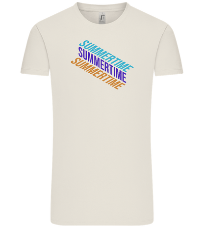 Summertime Design - Comfort Unisex T-Shirt_ECRU_front