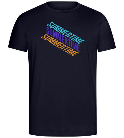 Summertime Design - Comfort Unisex T-Shirt_FRENCH NAVY_front