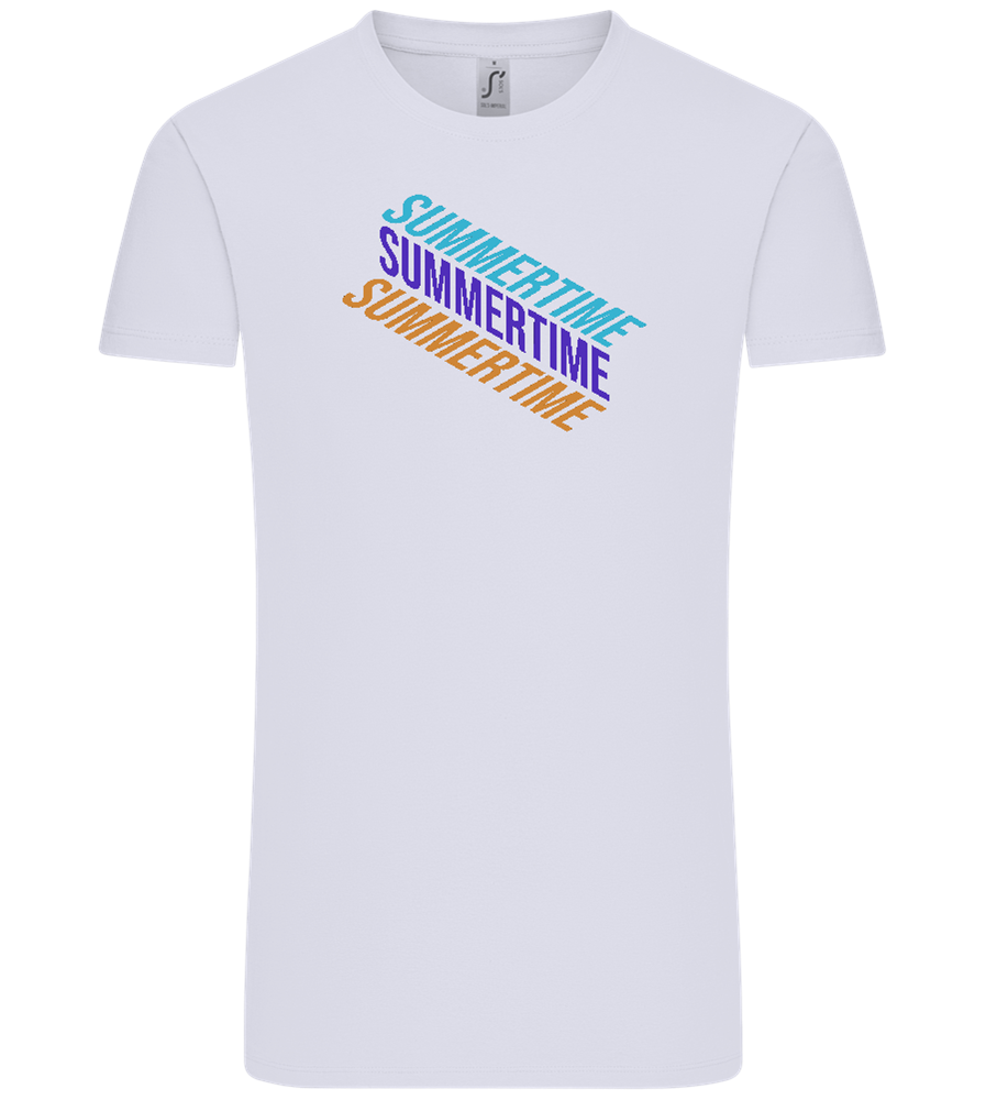 Summertime Design - Comfort Unisex T-Shirt_LILAK_front