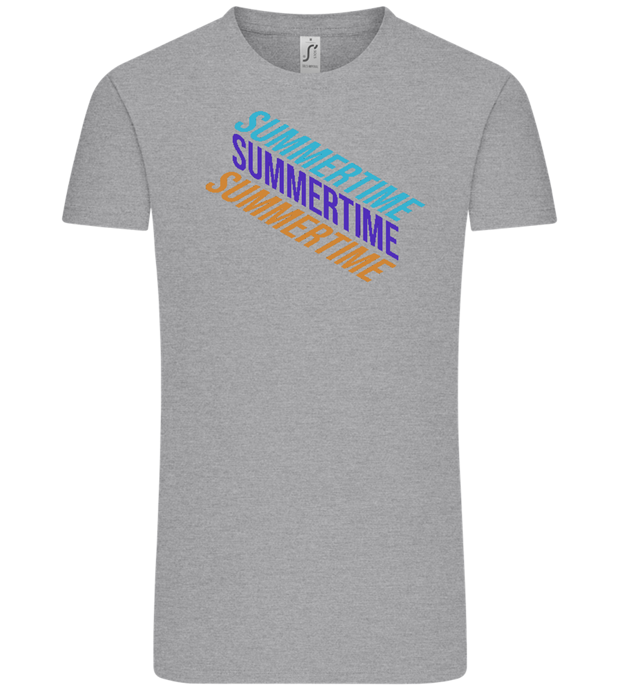 Summertime Design - Comfort Unisex T-Shirt_ORION GREY_front