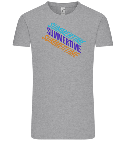 Summertime Design - Comfort Unisex T-Shirt_ORION GREY_front