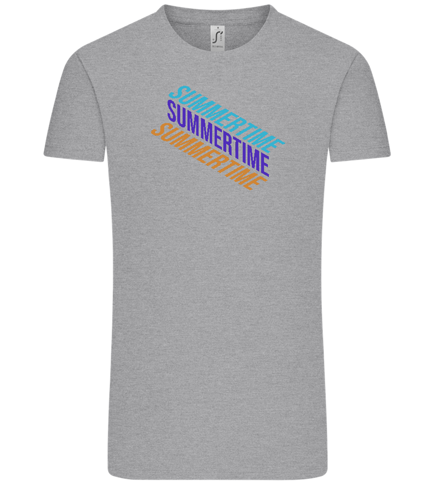 Summertime Design - Comfort Unisex T-Shirt_ORION GREY_front