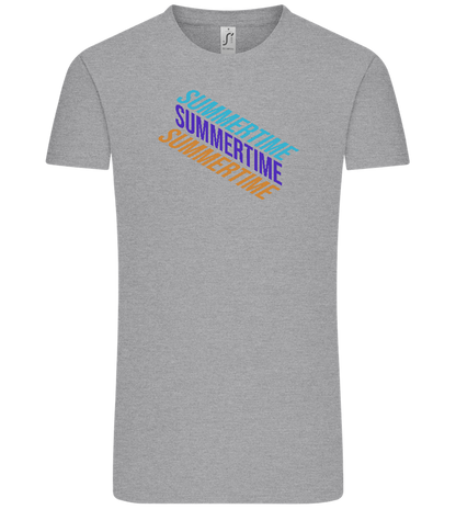 Summertime Design - Comfort Unisex T-Shirt_ORION GREY_front