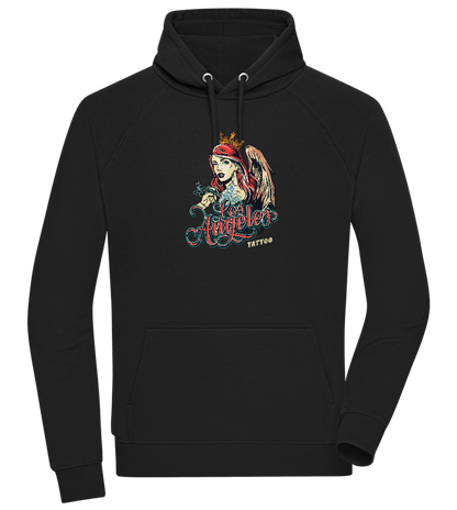 Los Angeles Design - Comfort unisex hoodie_BLACK_front