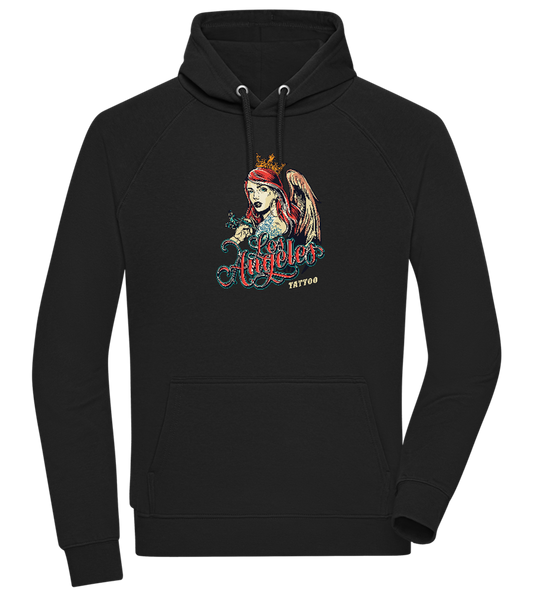 Los Angeles Design - Comfort unisex hoodie_BLACK_front