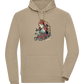 Los Angeles Design - Comfort unisex hoodie_KHAKI_front