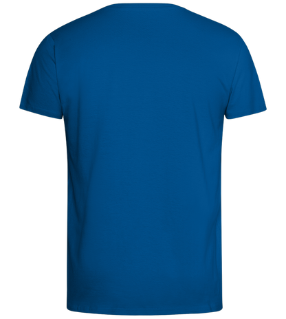 J'y Vais au Talent Sans Pression Design - Comfort men's fitted t-shirt_ROYAL_back