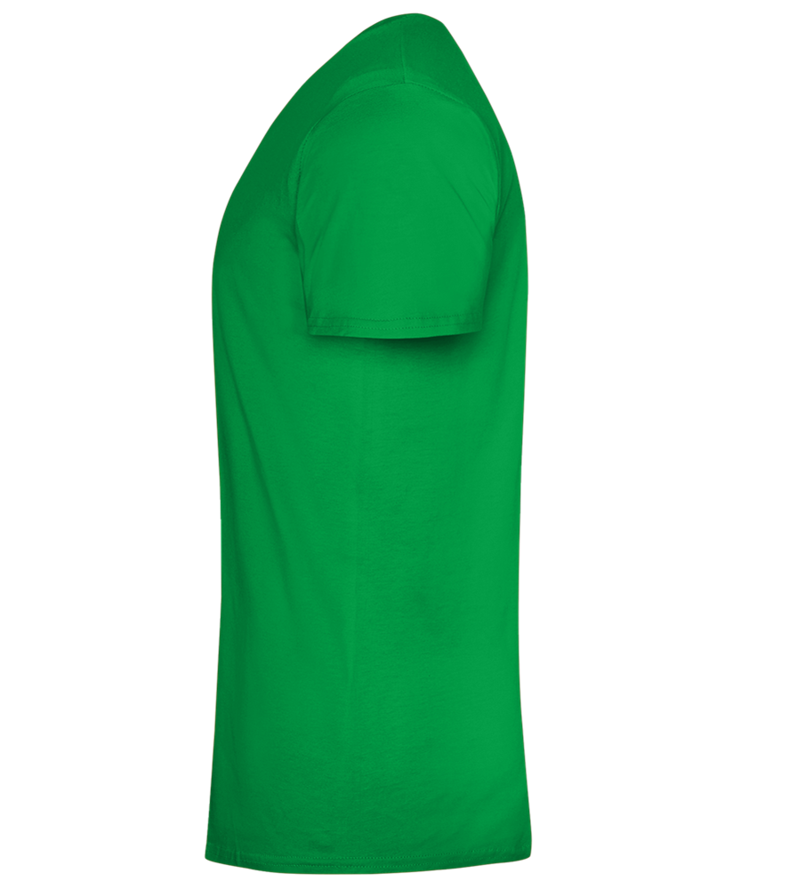 J'y Vais au Talent Sans Pression Design - Comfort men's fitted t-shirt_MEADOW GREEN_left