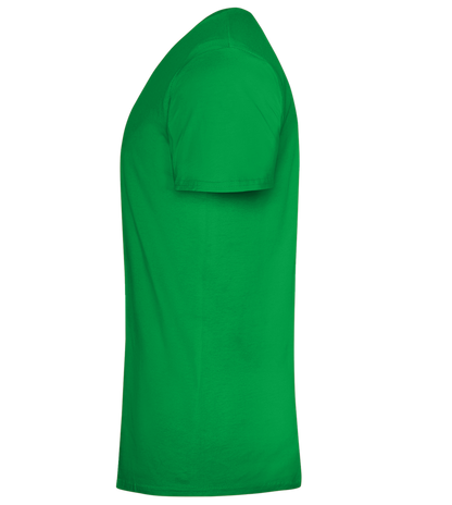 J'y Vais au Talent Sans Pression Design - Comfort men's fitted t-shirt_MEADOW GREEN_left