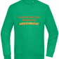 Social Media Design - Comfort Essential Unisex Sweater_MEADOW GREEN_front