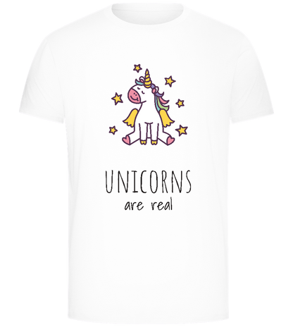 The Real Unicorns  Design - Comfort Unisex T-Shirt_WHITE_front