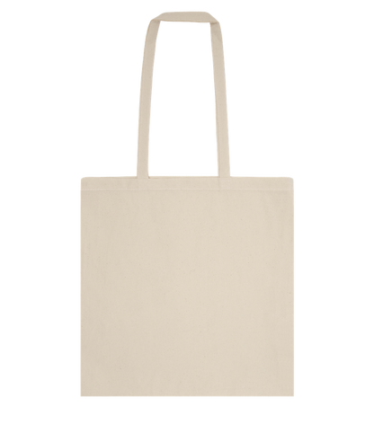 Essential cotton tote bag_BEIGE_front