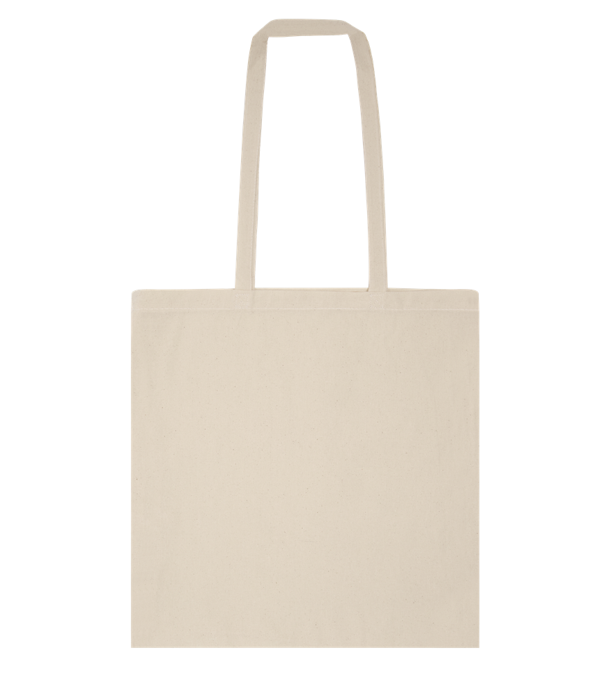 Essential cotton tote bag_BEIGE_back