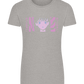 Confused Design - Basic women's fitted t-shirt_ORION GREY_front