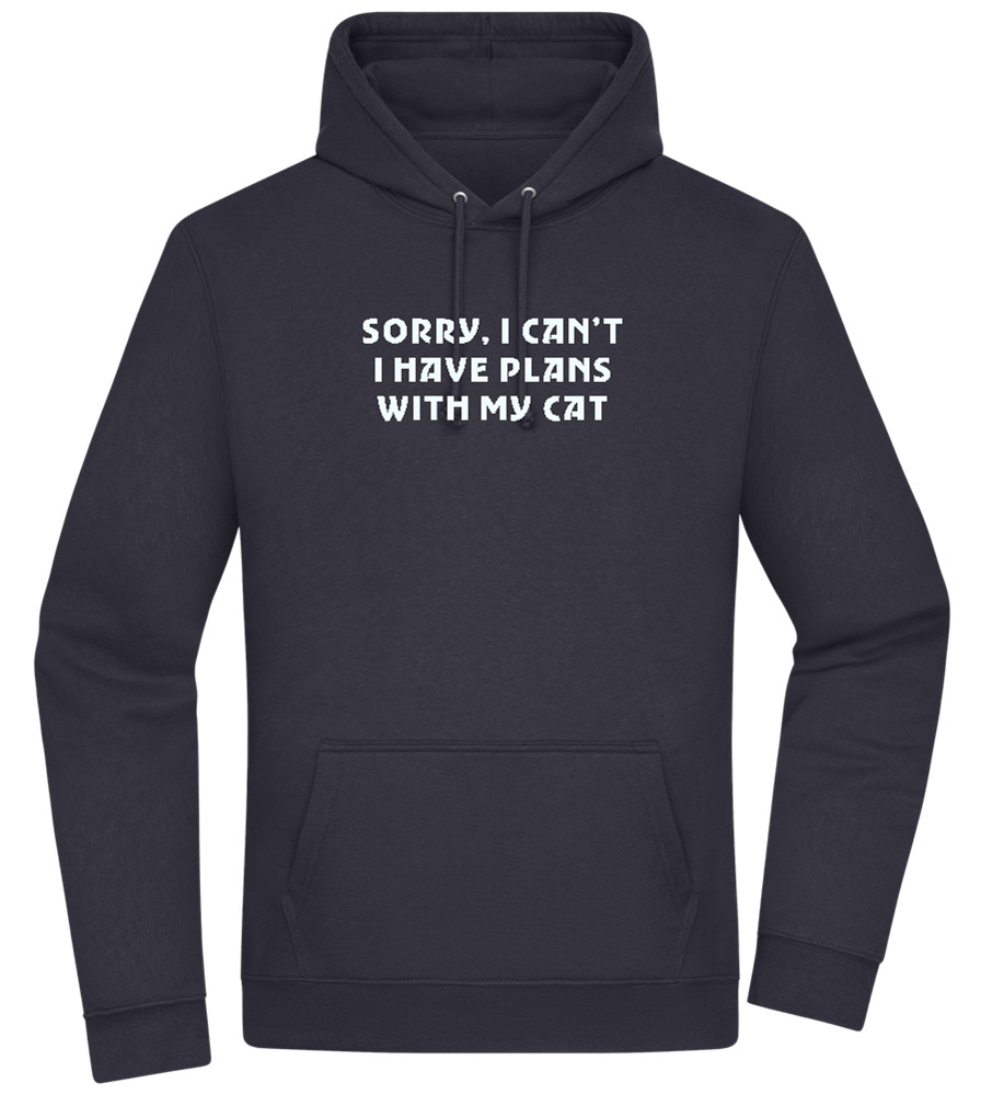 Big Plans Design - Premium Essential Unisex Hoodie_FRENCH NAVY_front