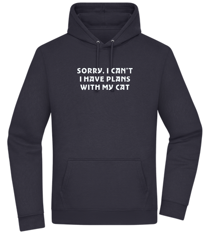 Big Plans Design - Premium Essential Unisex Hoodie_FRENCH NAVY_front