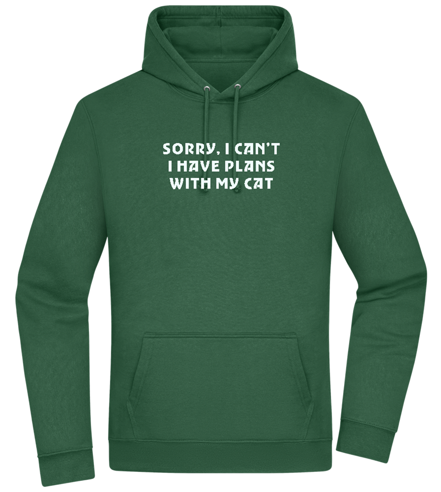 Big Plans Design - Premium Essential Unisex Hoodie_GREEN BOTTLE_front