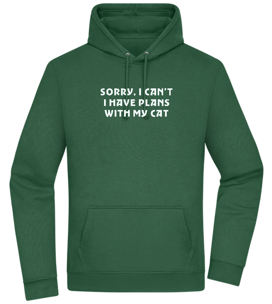 Big Plans Design - Premium Essential Unisex Hoodie_GREEN BOTTLE_front