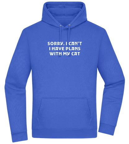 Big Plans Design - Premium Essential Unisex Hoodie_ROYAL_front