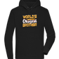 World's Okayest Brother Design - Premium unisex hoodie_BLACK_front