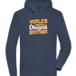 World's Okayest Brother Design - Premium unisex hoodie_DENIM CHINA_front