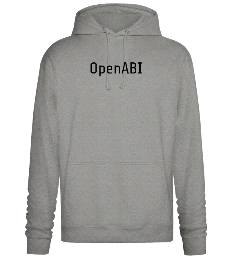 OpenABI Design - Premium Essential Unisex Hoodie_ORION GREY II_front