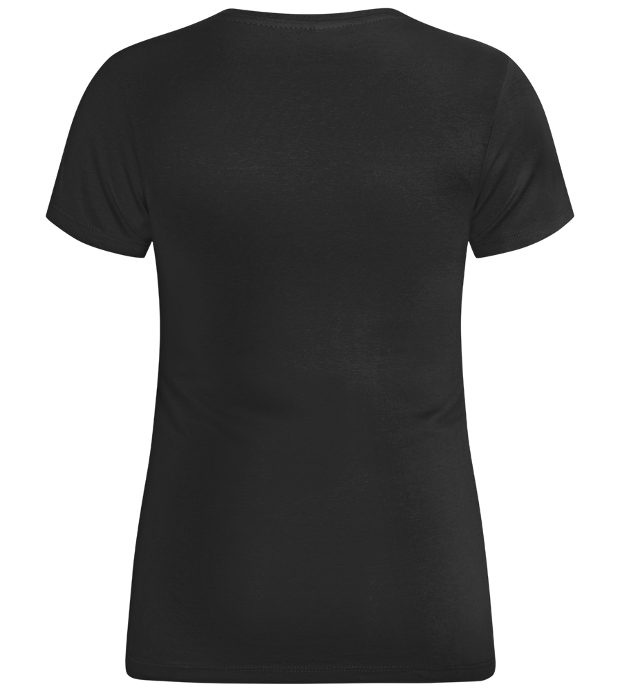 How About No Text Design - Comfort women's t-shirt_DEEP BLACK_back