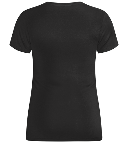 How About No Text Design - Comfort women's t-shirt_DEEP BLACK_back