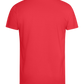 Bachelor Party Checklist Design - Comfort men's fitted t-shirt_BRIGHT RED_back