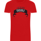 The Troublemaker Design - Basic Unisex T-Shirt_RED_front