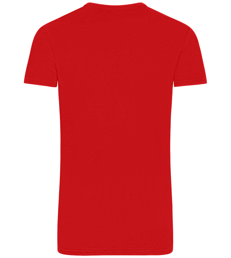 The Troublemaker Design - Basic Unisex T-Shirt_RED_back