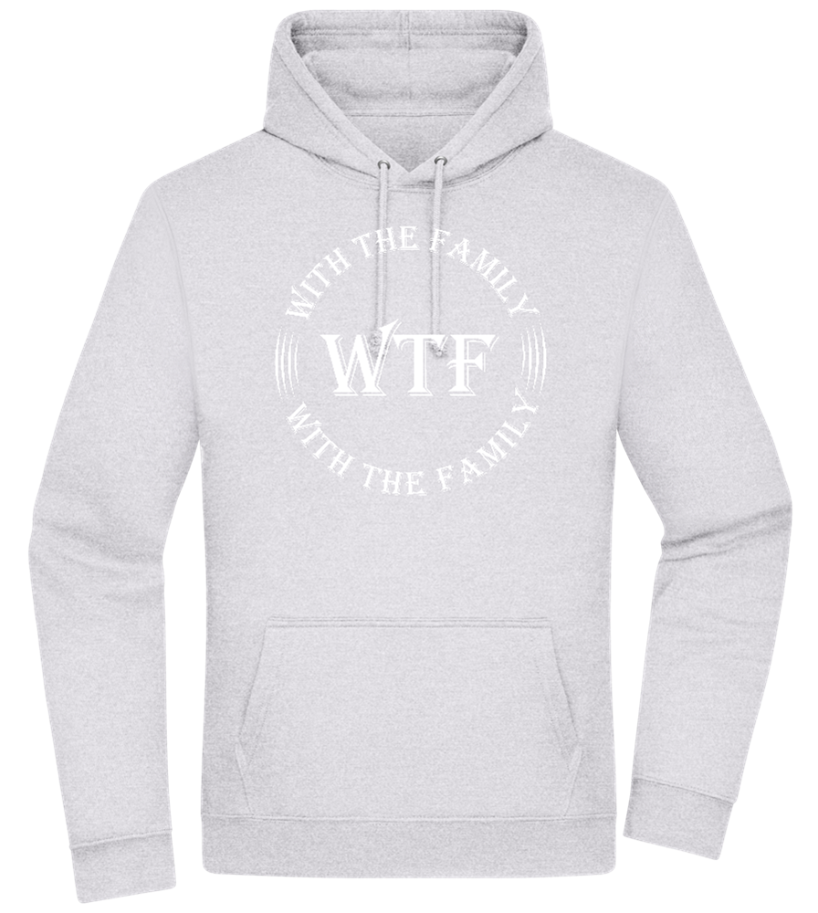 With The Family Design - Premium Essential Unisex Hoodie_ORION GREY II_front