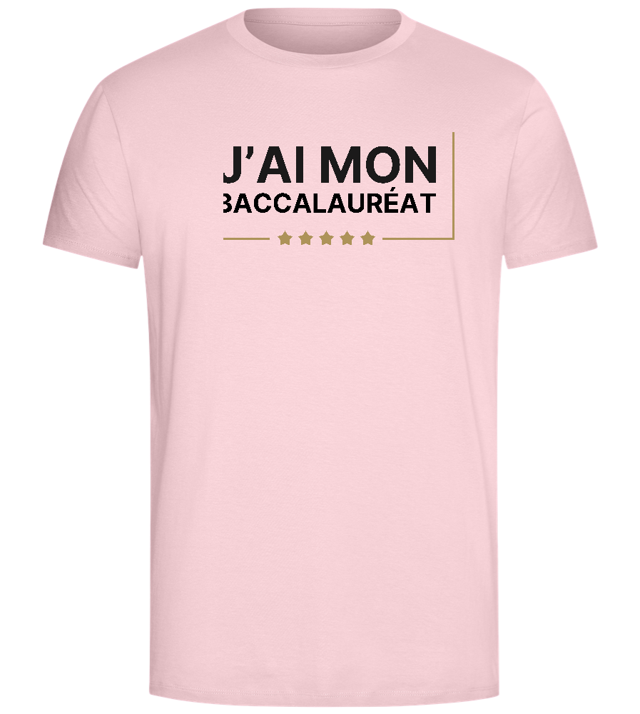 J'ai Mon Bac Design - Comfort Unisex T-Shirt_CANDY PINK_front